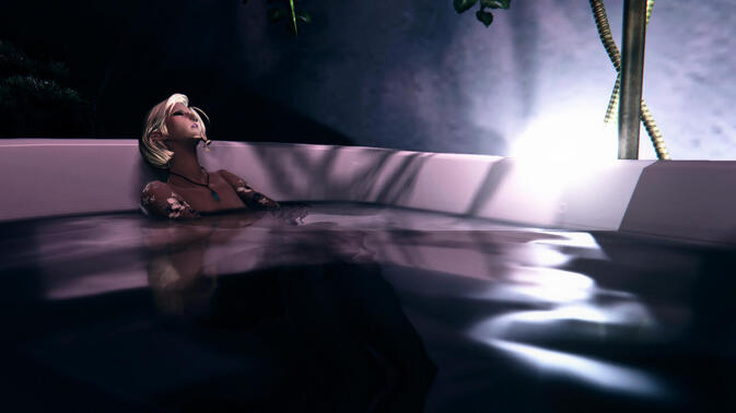 Relaxing in thoughts